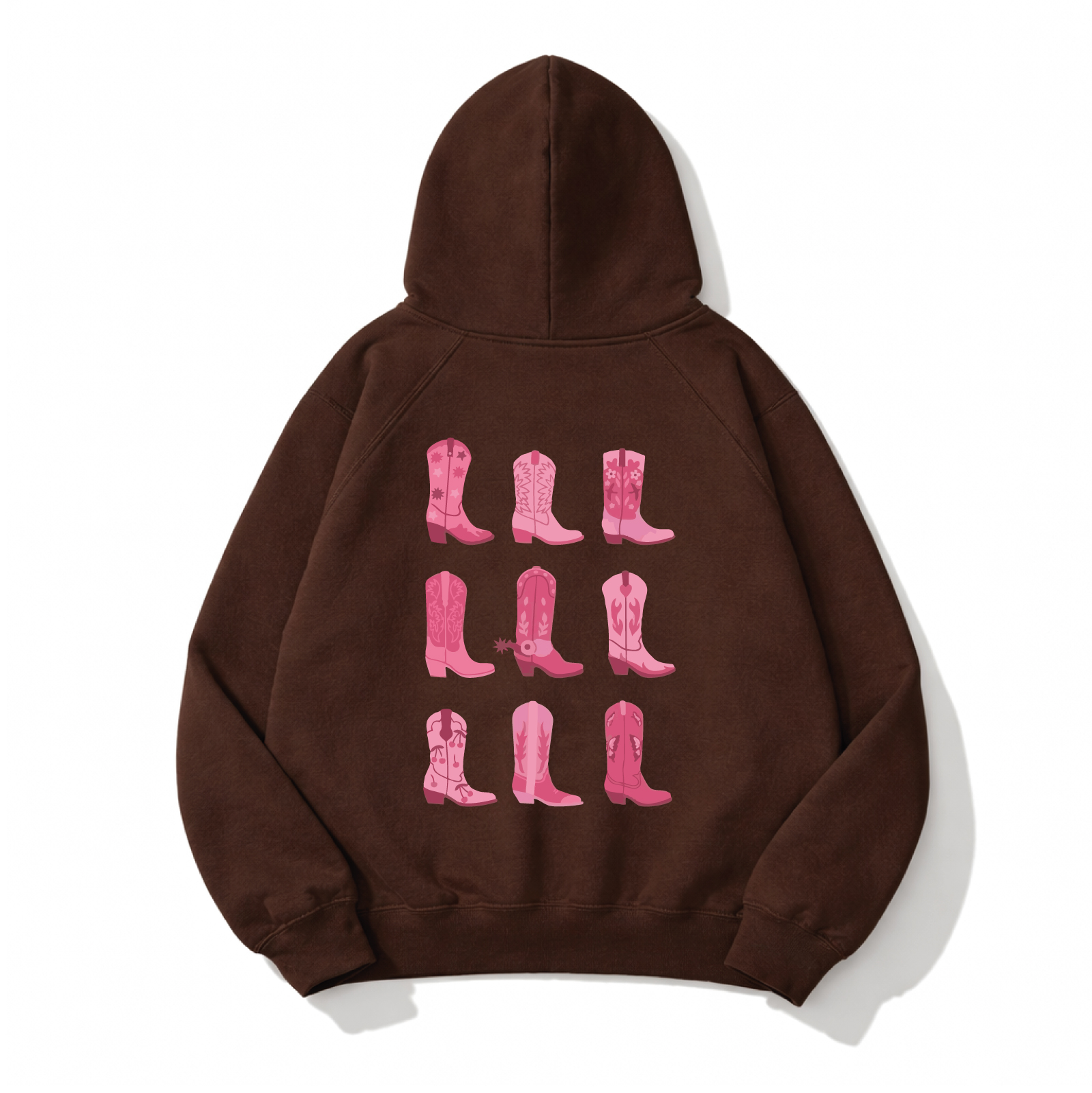 PINK BOOTS - HOODIE