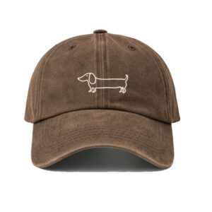 Gorra Dashie bordada color café de agua sal