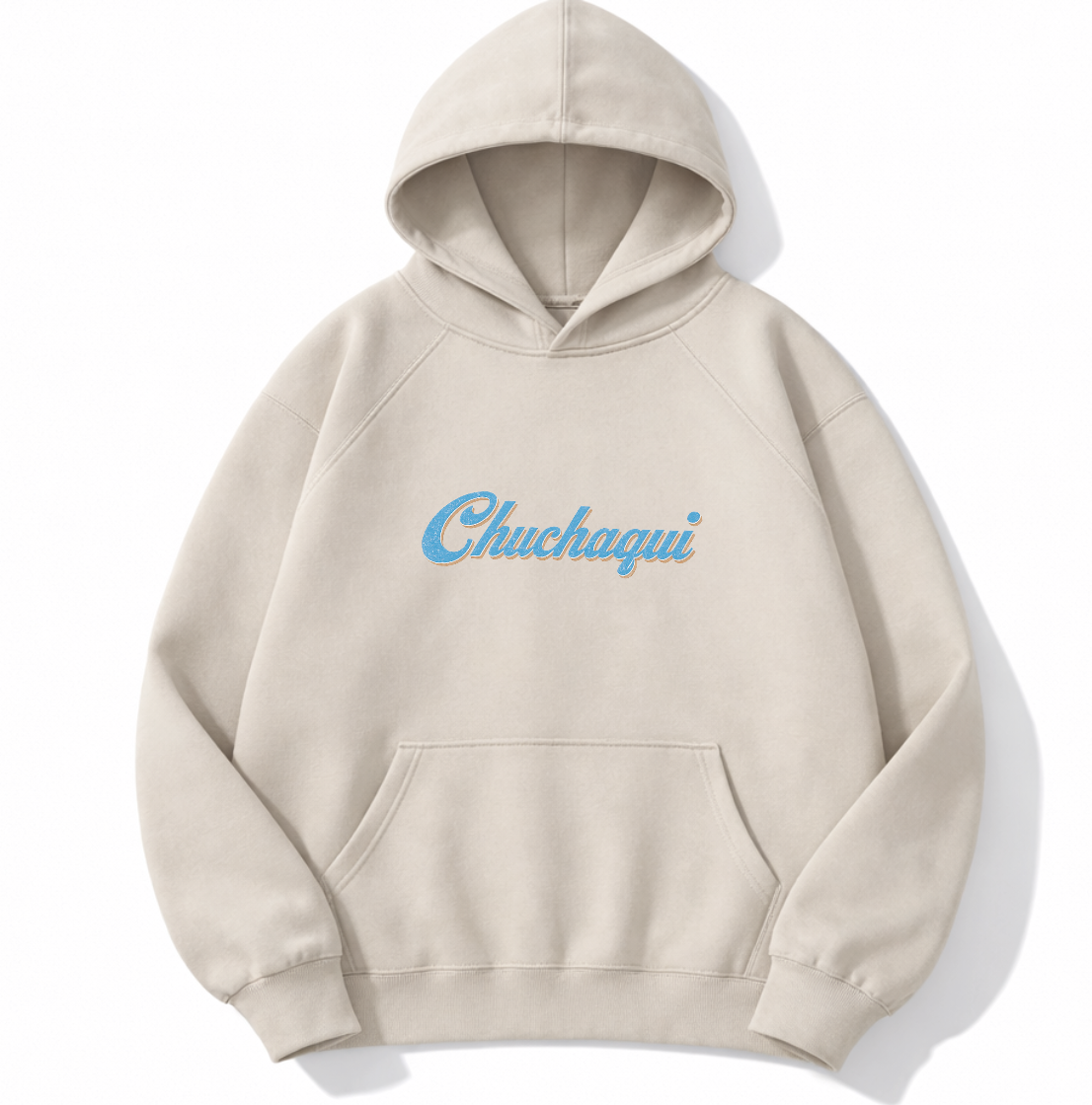 Hoodie Chuchaqui color beige de agua sal